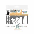 Miniatyrbild 2 av 2: Mill stencil vackra barnrim 15 x 10 cm