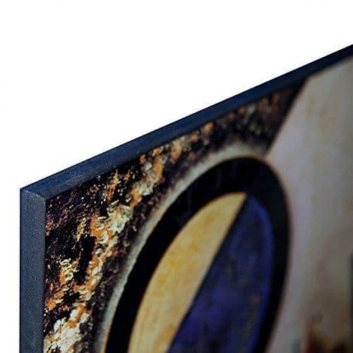 ArtPlaza dekorativ panel trä, flerfärgad, 50 x 1,8 x 50 cm - AS90357
