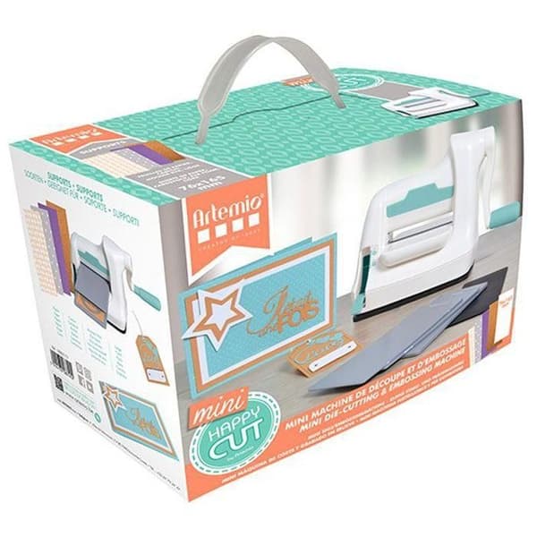 Skär- och präglingsmaskin - Artemio - Mini Happy Cut - A6 - Multistöd - Idealisk för scrapbooking