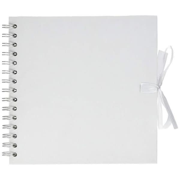 Spiralalbum 20x20 'Artemio' Kraft White