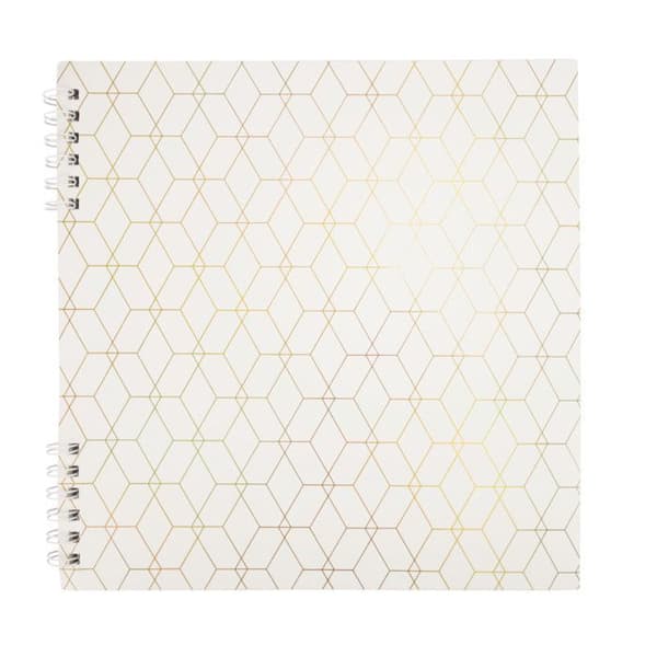 Album Scrapbooking holografiskt Spiral 30x30 cm 20 sidor