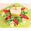 Miniatyrbild 4 av 5: Klassiskt quilling-kit - 140 remsor 34x0,8 cm + verktyg