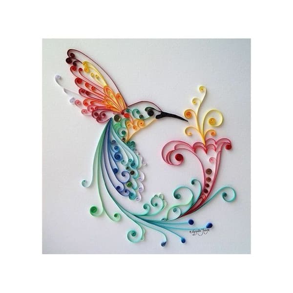 Klassiskt quilling-kit - 140 remsor 34x0,8 cm + verktyg