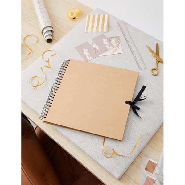 Scrapbooking album - Artémio - Kraft 30cm - Brun - 40 ark - Blandat