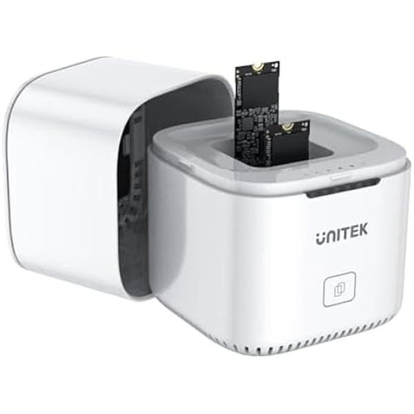 M.2 synkroniseringsstation - UNITEK - USB-C - För vuxna - Kompakt - Effektiv