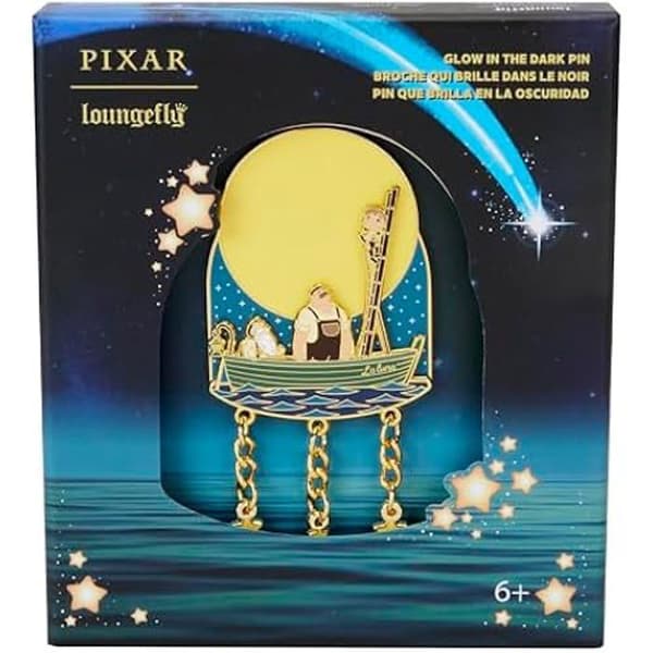 Änslignande pin - LOUNGEFLY - La Luna - Glöd i Mörker - Begränsad Utgåva - 8 cm