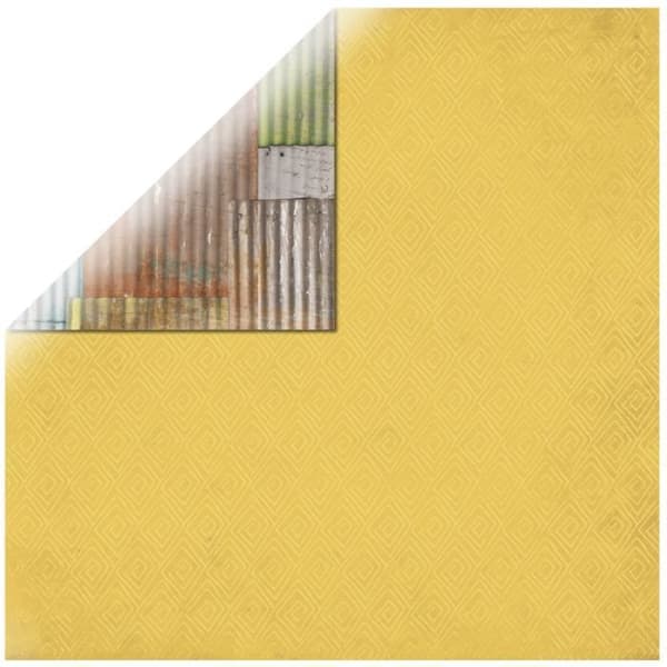 Papier scrapbooking Safari Corrugat, 30,5x30,5cm, 190g/m² - förpackning med 25 ark {färg}