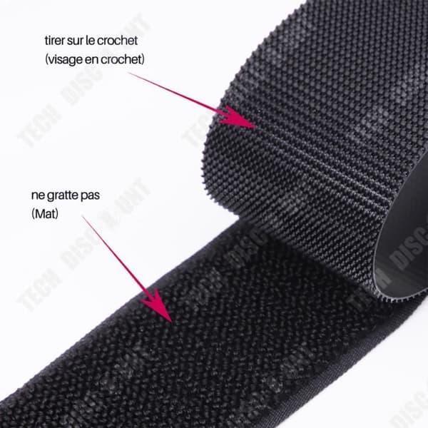 TD® kardborre självhäftande skärm fönsterfilm varm nylon damkläder spänne bälte jacka manliga och kvinnliga klistermärken