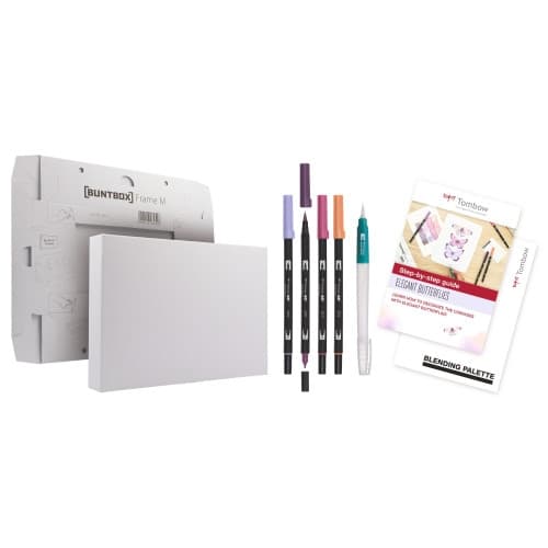 Tombow - Watercoloring Canvas set Butterflies