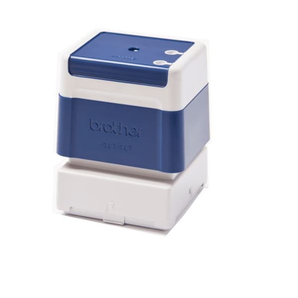 Stämpelbläck - BROTHER - PR4040E - 40 x 40 mm - Blå - Pack om 6