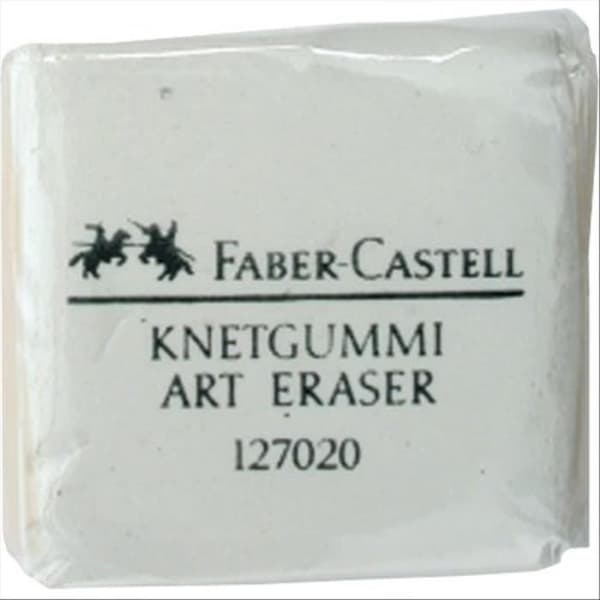 Faber-Castell Vit 1 stycke suddgummi - suddgummi (Vit, 1 stycke(r)) - 127154