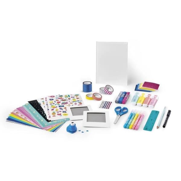 Scrapbooking box - MAPED - Komplett kit med mer än 50 tillbehör - Ålder 7+