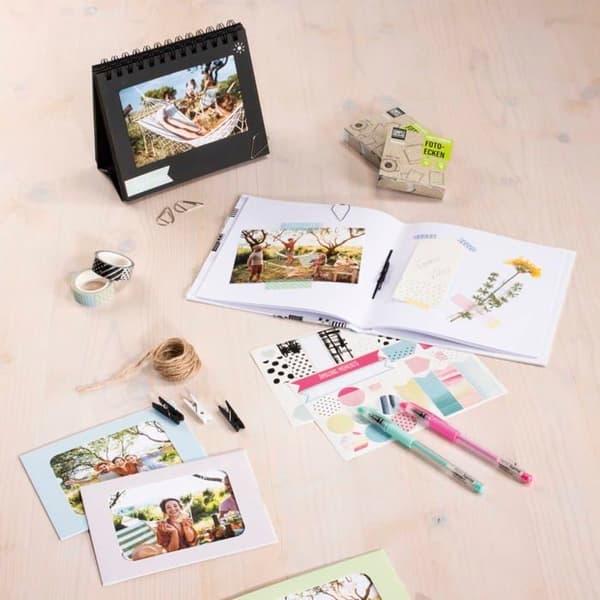 Hama scrapbooking album - 00007293 - DIY kreativt spiralalbum med tillbehör, DIY fotopresentidé