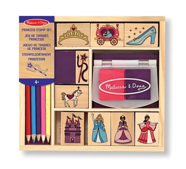 MELISSA & DOUG Princess frimärksset