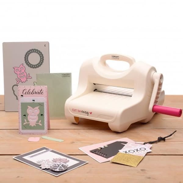 Vaessen Creative 'Cut'Em easy' A5 stansnings- och präglingsmaskin
