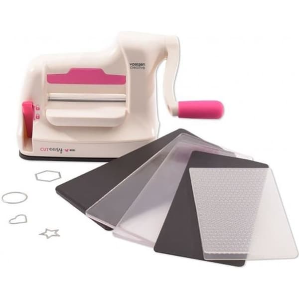 Skär- och präglingmaskin - Vaessen Creative - Cut easy mini - Vit - Vuxen - Precis