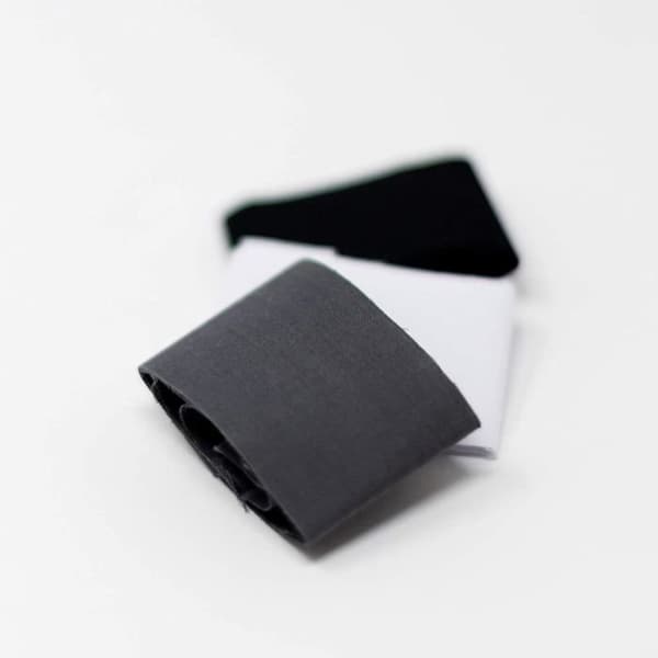 KORBOND - Set om 3 termofikserte stoffer 3,8 x 50 cm - 110084