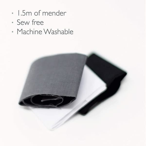 KORBOND - Set om 3 termofikserte stoffer 3,8 x 50 cm - 110084