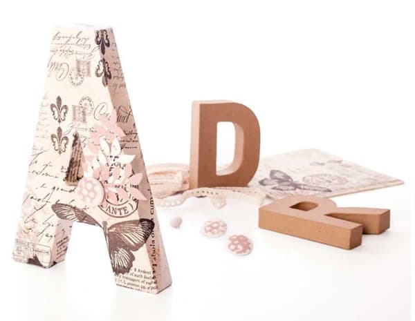 Innspiro Scrapbooking Set - 70216 - Paper Mache, Brun, 20 x 2,5 cm