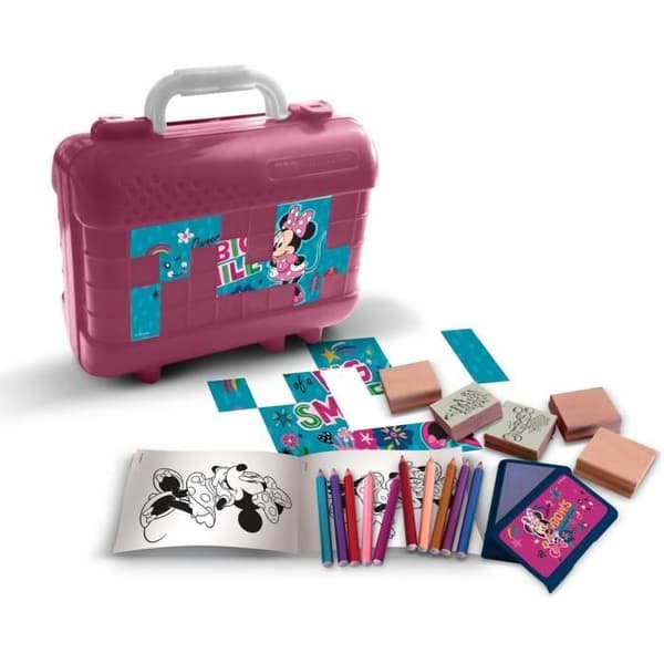 Reseset - MULTIPRINT - 42866 - 5 Minnie-stämplar, 10 pennor