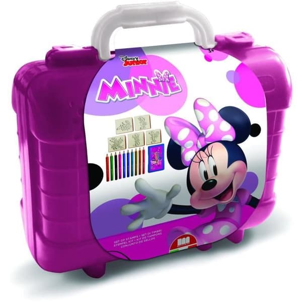 Reseset - MULTIPRINT - 42866 - 5 Minnie-stämplar, 10 pennor