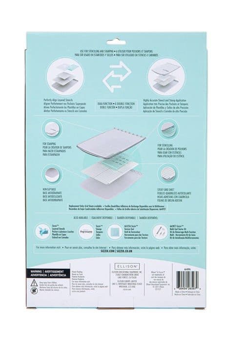 Skärmaskin - dekoratör Sizzix - 664896 - Stenciltillbehör - Stämpelverktyg |
