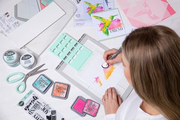 Skärmaskin - dekoratör Sizzix - 664896 - Stenciltillbehör - Stämpelverktyg |