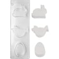 Miniatyrbild 1 av 4: Moule - Rayher Hobby - 36071000 - Transparent - 3 enheter - 35 x 10,5 x 3,3 cm