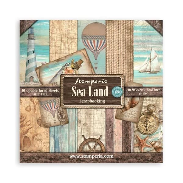 Scrapbookingblock "Sea Land"