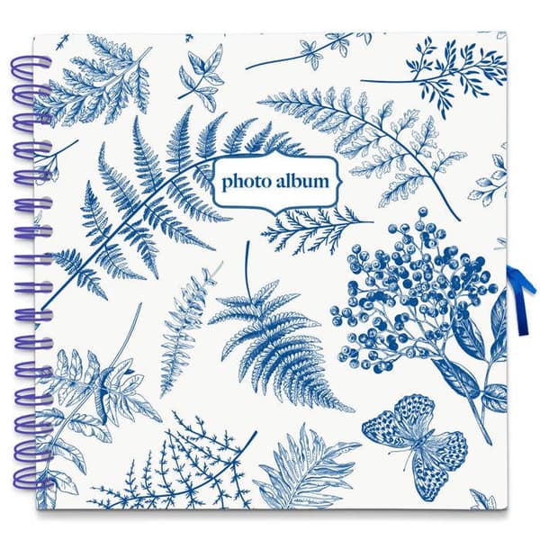 Fotobok 26X26 Cm 40 sidor Natur blå