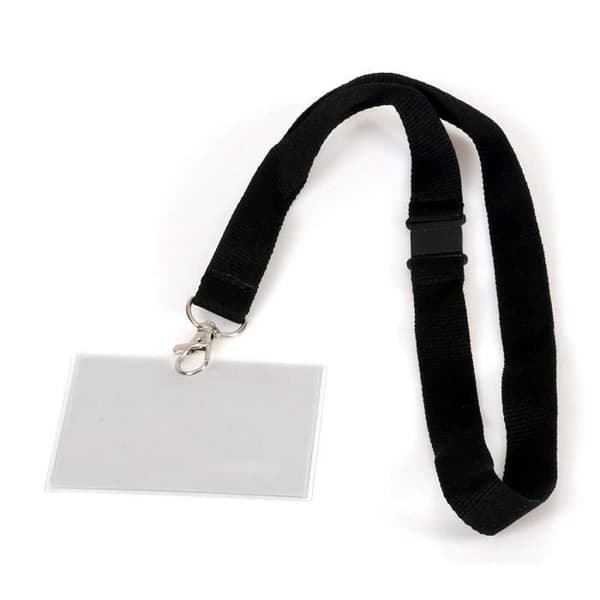 OPUS 2-emblem i PVC med textilspets, svart, 5-pack - 121280