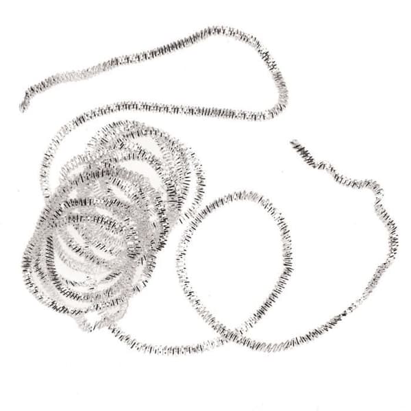 Glorex GmbH GLOREX Bouillontråd Silver 1,5 mm, Silver, 9,5 x 8,5 x 0,5 cm - 6 2210 103