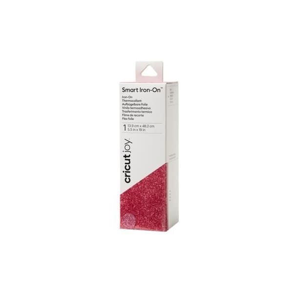 Tillbehör Skärmaskiner och värmepressar Cricut Smart Iron-On™ Iron-on Roller 13,9x48,2cm, glitterrosa