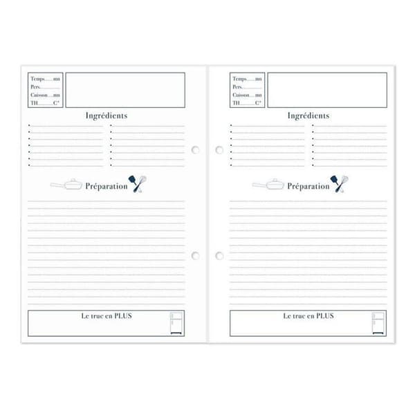 Recept File Kit - Draeger Paris
