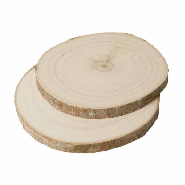 Trästockar - Naturlig - 2 storlekar 18 och 21 cm - Att dekorera - Kreativa hobbyer