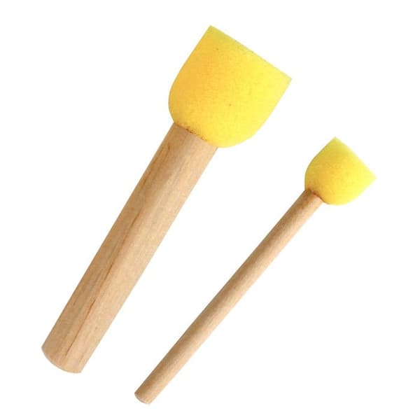 Tamponer i skum diam 1,5 och 2,5 cm 2 stycken