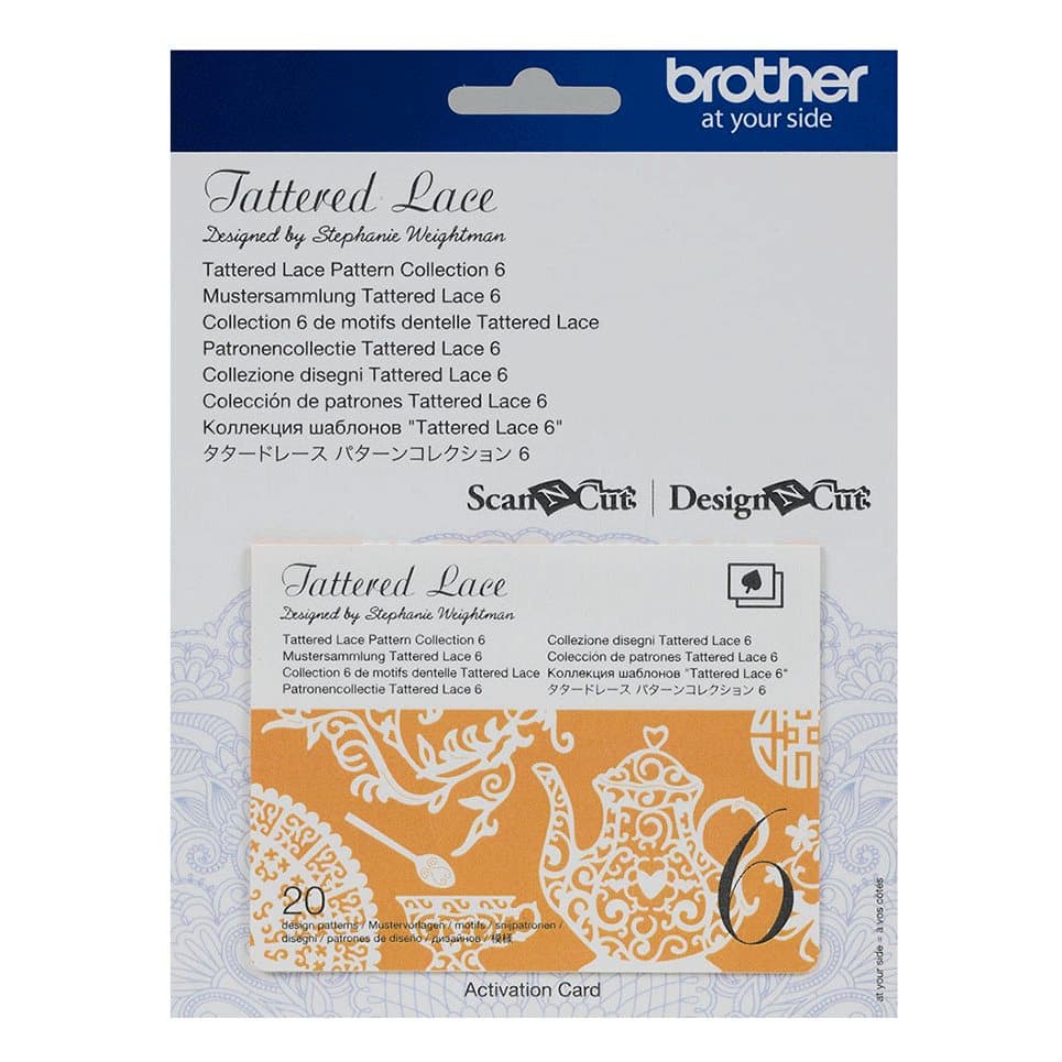 Tattered Lace Pattern 20 Designs - Collection 6