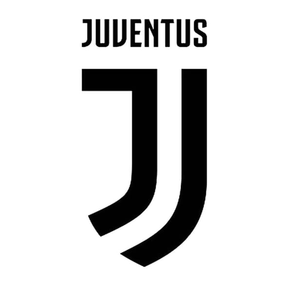 Juventus FC Crest Sticker White One Size