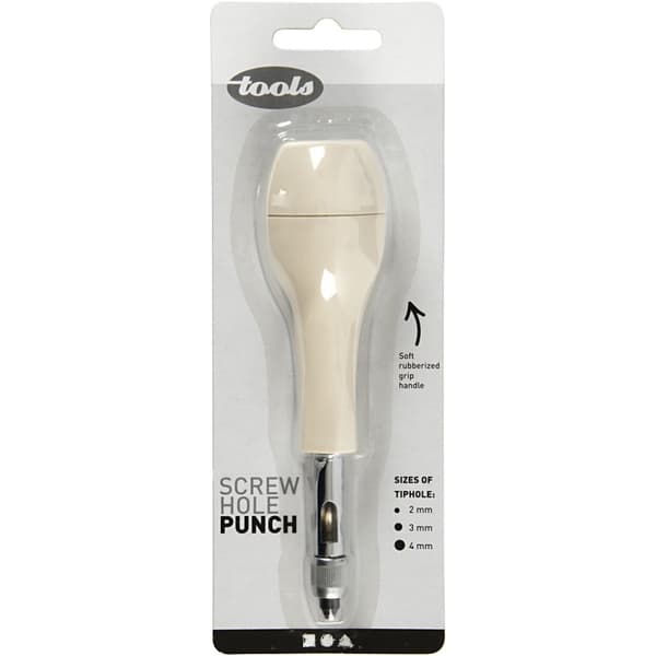 Screw Hole Punch - 3 Storlekar
