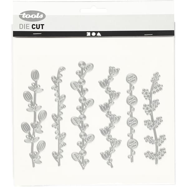 Dies - Blomsterrankor - 143x123 mm