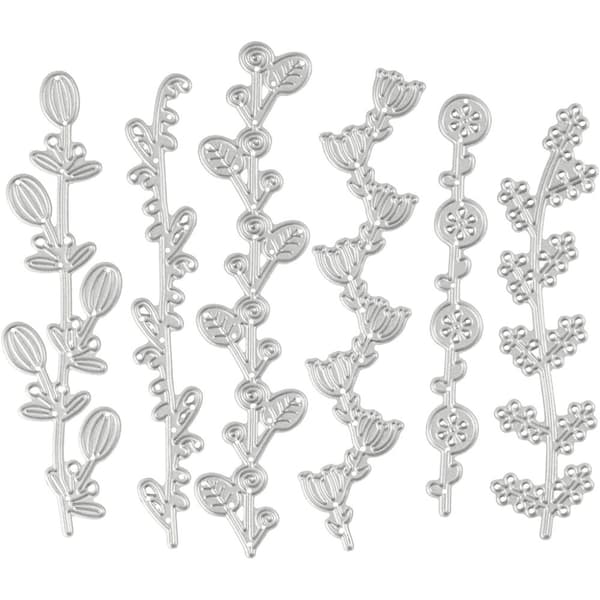 Dies - Blomsterrankor - 143x123 mm