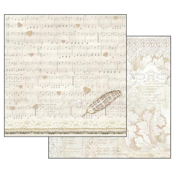 Paper Pad Stamperia - Ceremony - 12x12 Tum