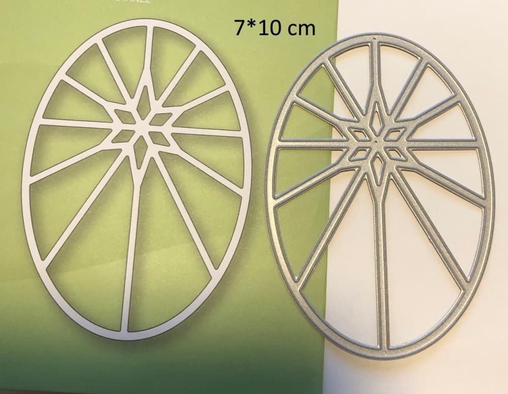 Dies scrapbooking stans paket på hög