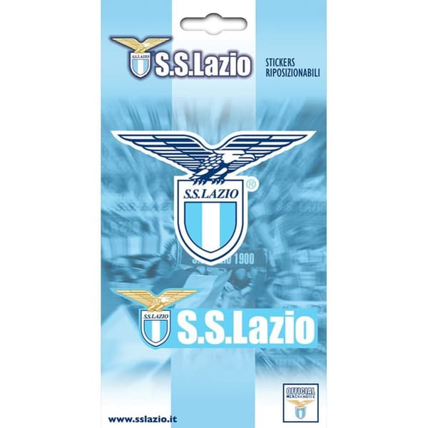 SS Lazio Klistermärke för kammen Blue One Size