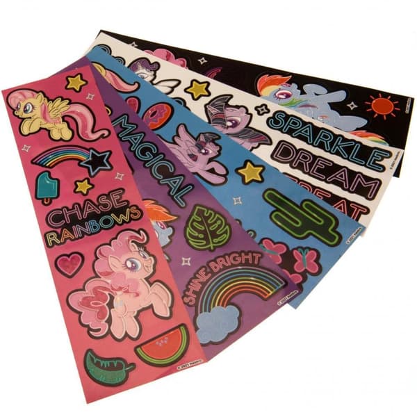 My Little Pony Klistermärken (förpackning med 50) Multicoloured One Size