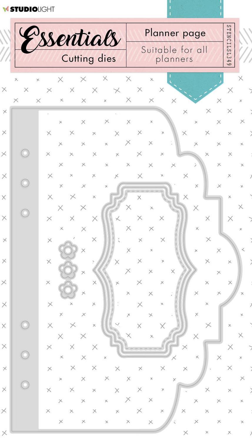 Studio Light Brace Page Planner Dies CDON