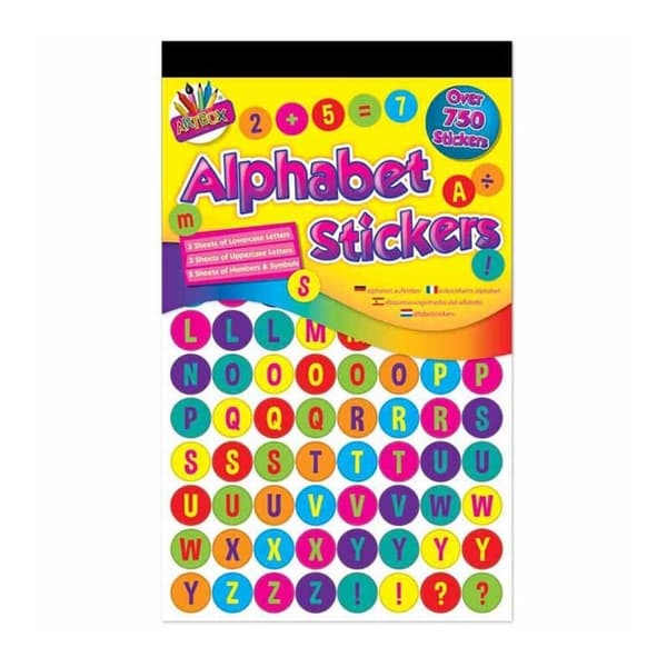 ArtBox Sticker Sheet (Pack of 8) Multicoloured One Size