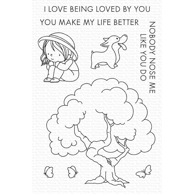 Clear Stamps - My Favorite Things - Nobody Nose Me Like You Do