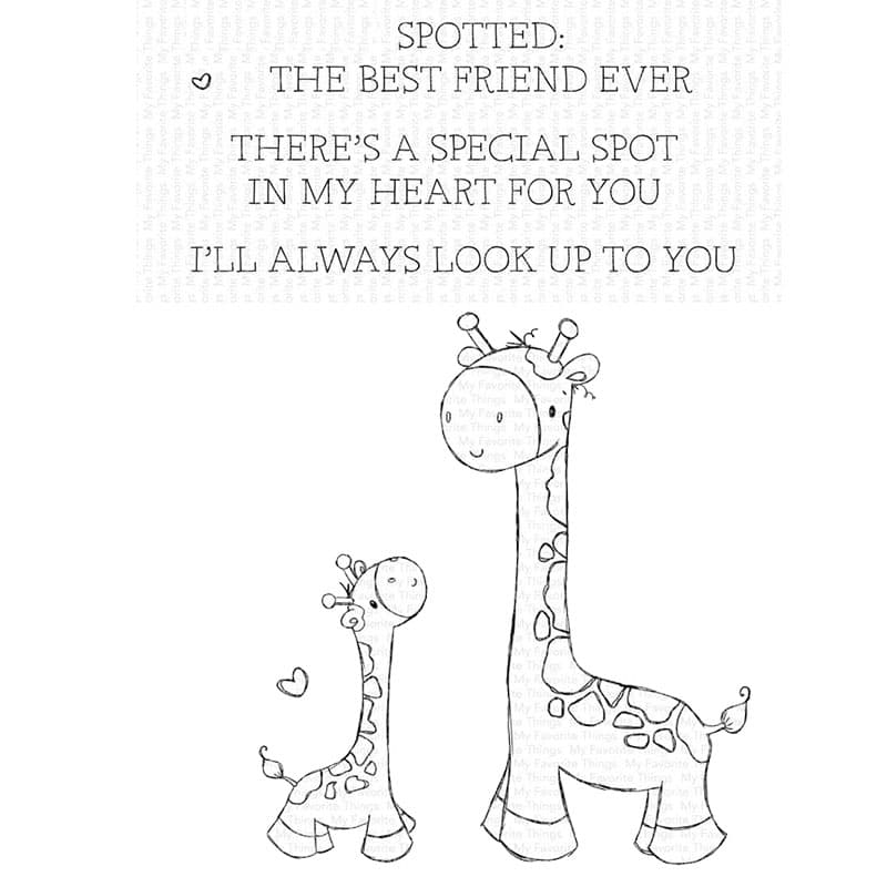 Clear Stamps - My Favorite Things - Special Spot in My Heart