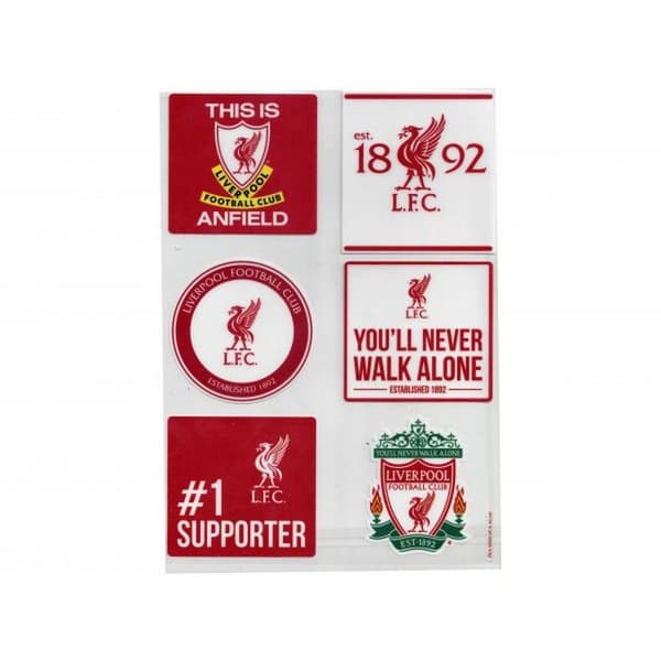 Liverpool FC You´ll Never Walk Alone Klistermärken Red/White One Size